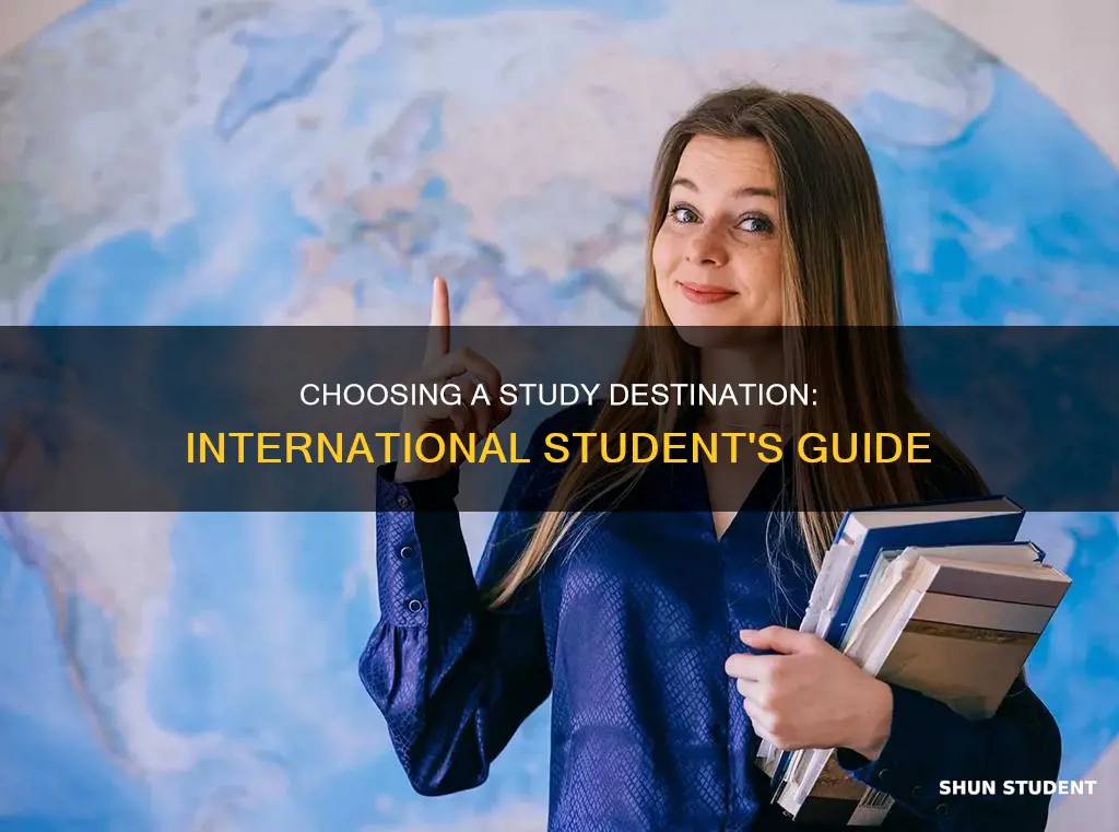 how do international student decide where to study