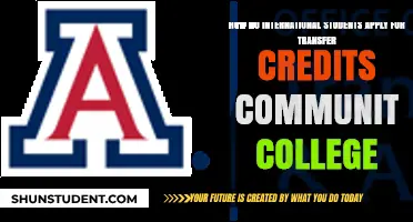 Transferring Credits: A Guide for International Community College Students