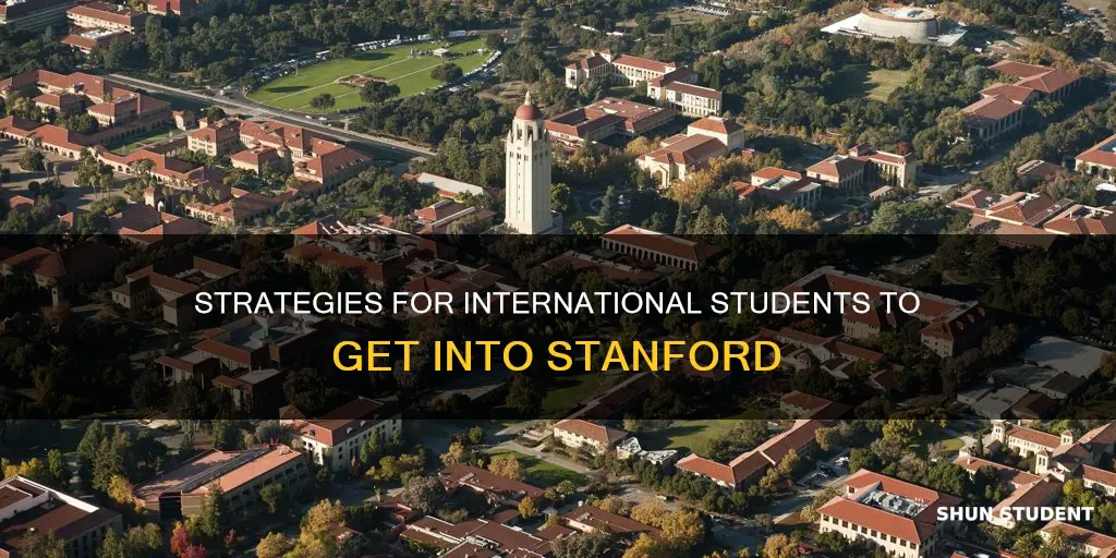 how do international students get into stanford