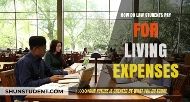 Law Students: Funding Living Expenses