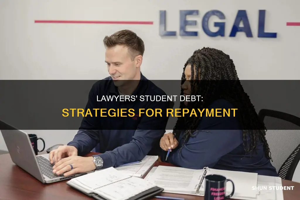 how do lawyers pay off student loans