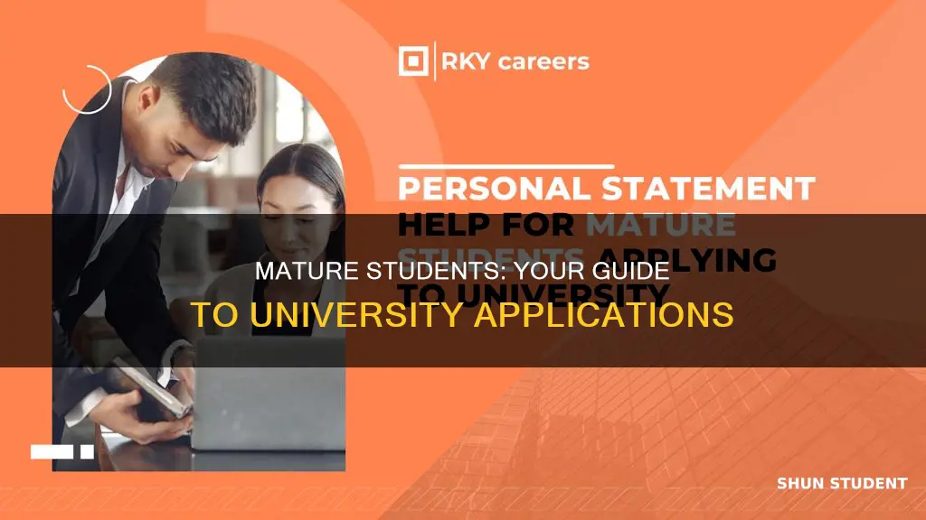 how do mature aged students apply for university