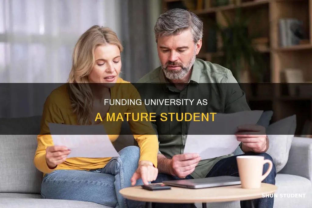 how do mature students afford university