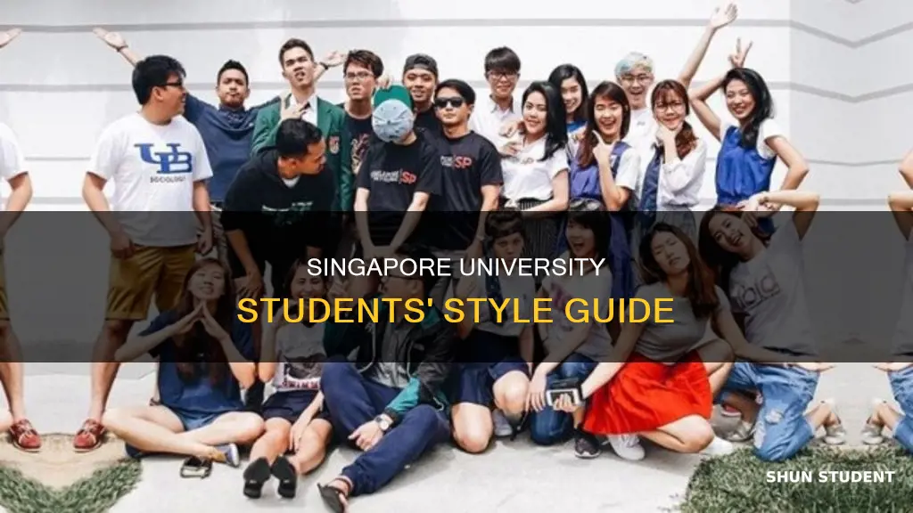 how do singapore university students dress