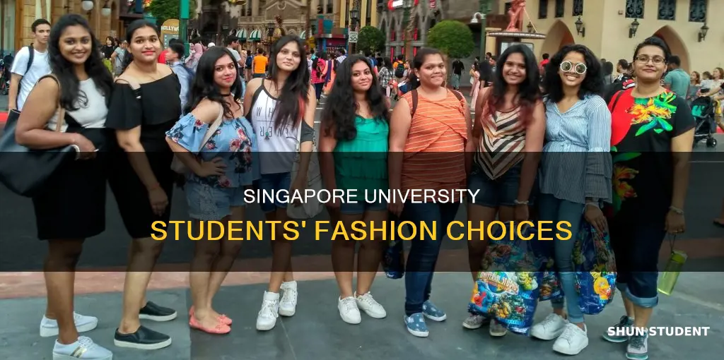 how do singapore university students dress
