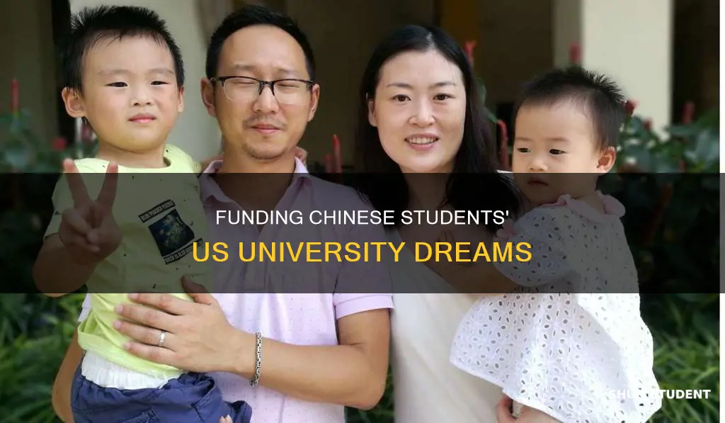 how do so many chinese students pay for us universities
