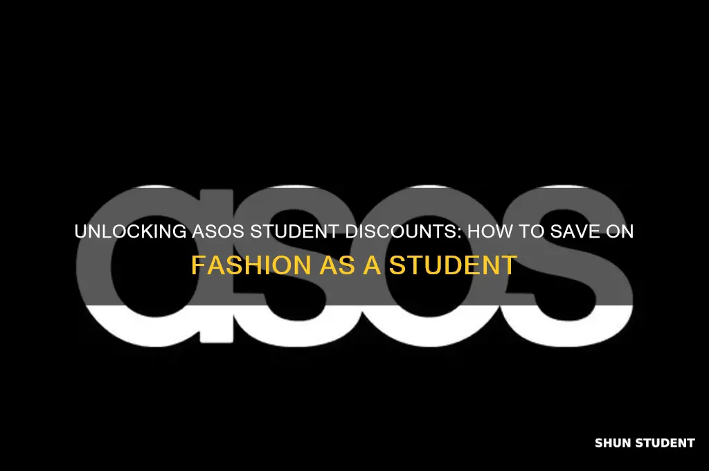 how do student discounts work for asos