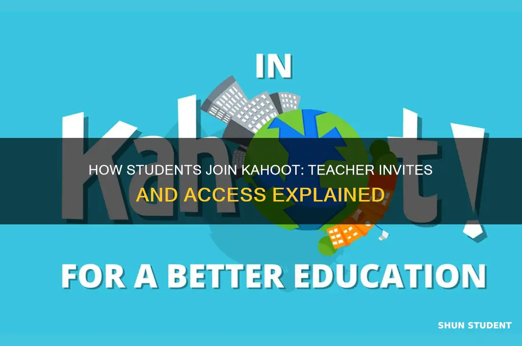how do students access kahoot-is it teacher invited