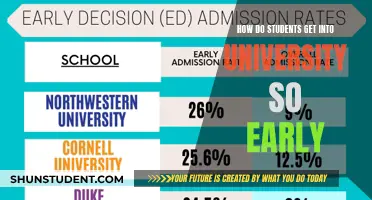Early University Admissions: How Students Get Accepted