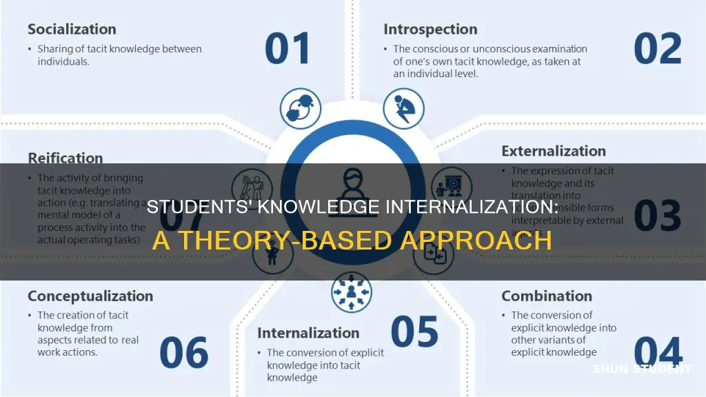 how do students internalize knowledge theory