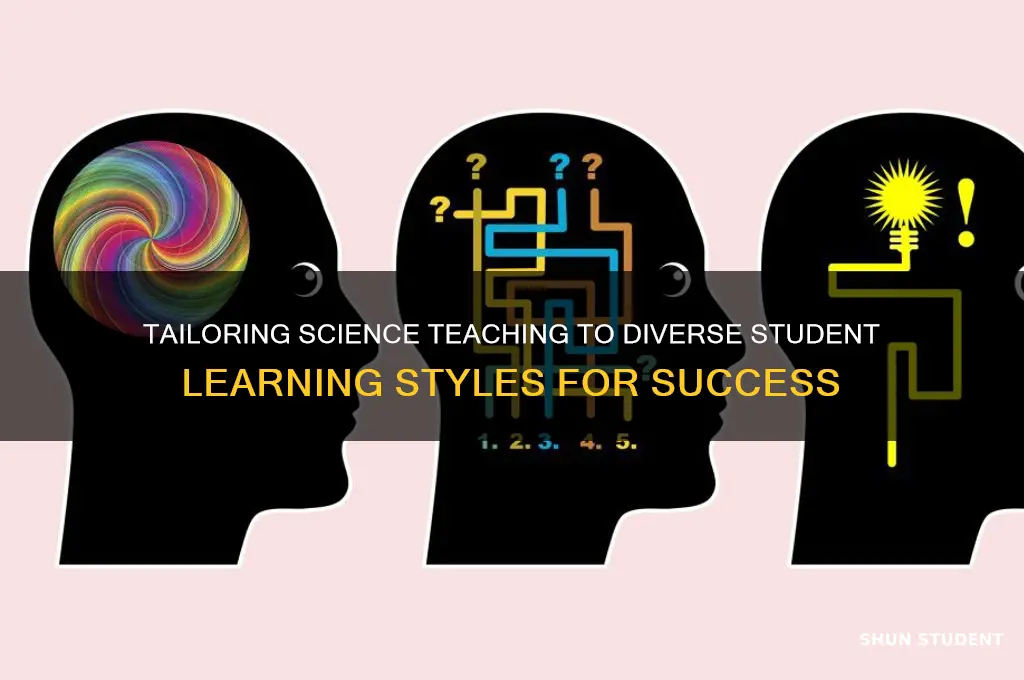how do students learning styles affect teaching science
