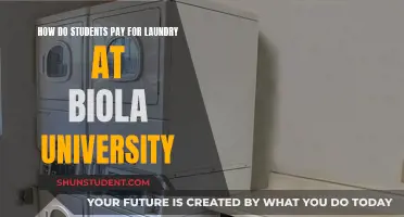 Laundry Payment Options for Biola University Students