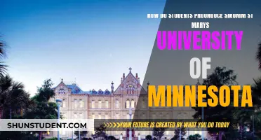 St. Mary's University of Minnesota: How Students Pronounce It