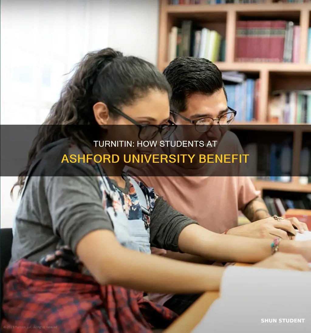 how do students use turnitin ashford university