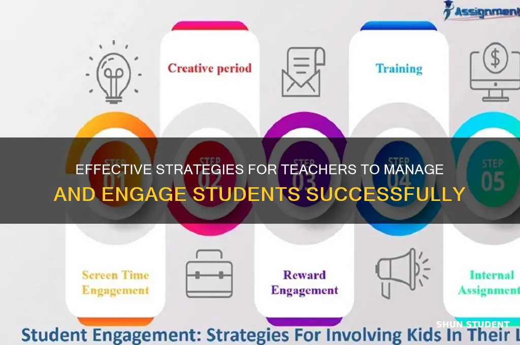 how do teacher handle students