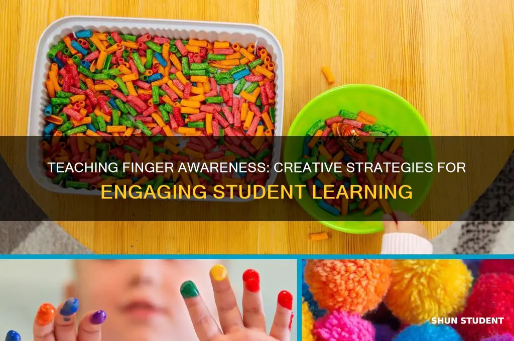 how do teachers teach their students about fingers