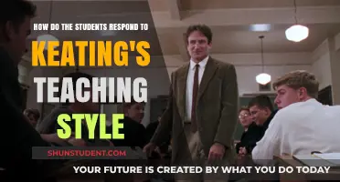 Keating's Teaching Style: Student Reactions and Transformative Impact