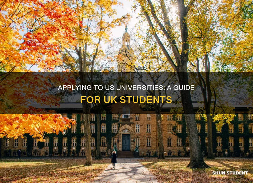 how do uk students apply to us universities