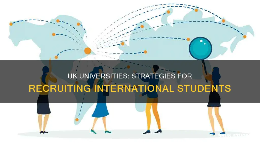 how do uk universities recruit international students