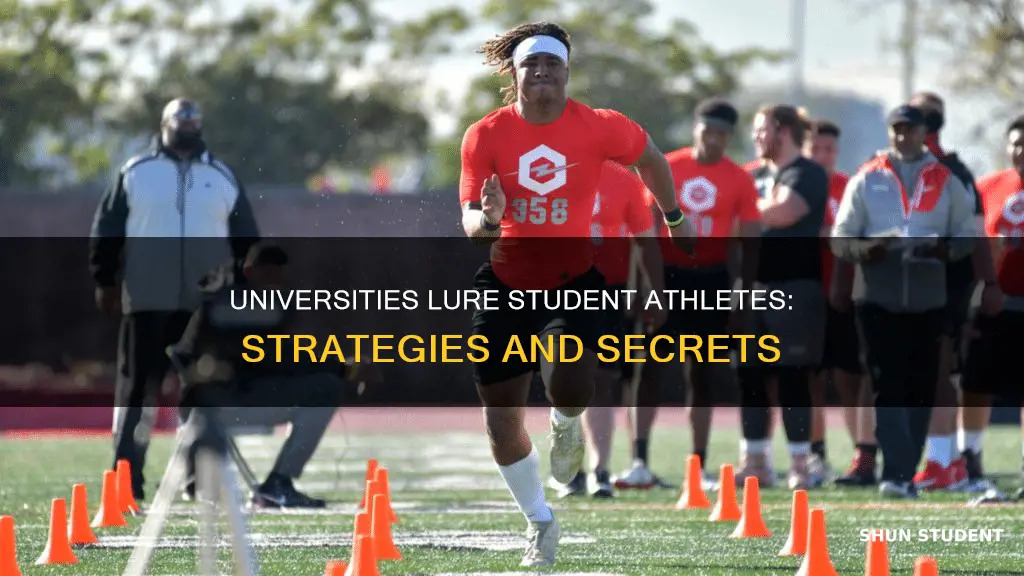 how do universities compete for student athletes