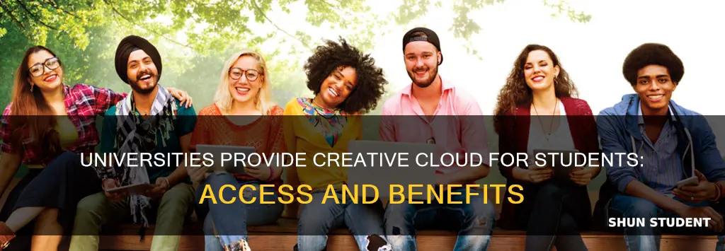 how do universities get creative cloud for students to