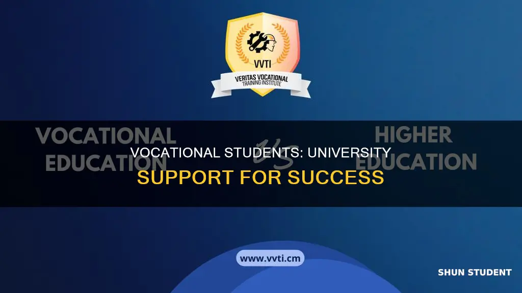 how do universities help vocational students