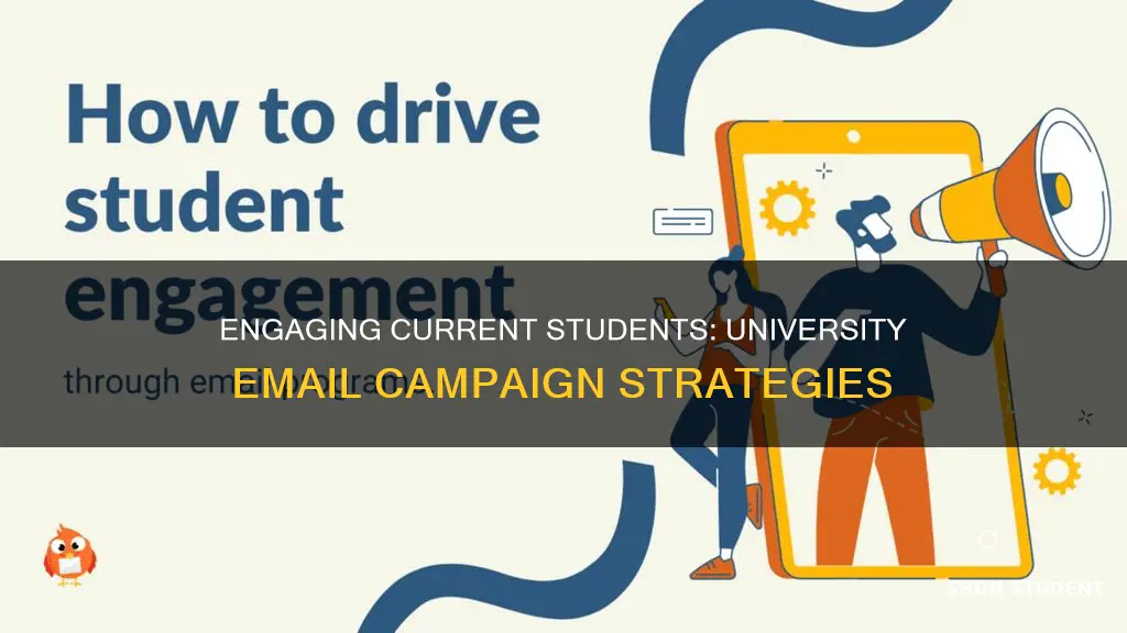how do universities use email campaigns for current students
