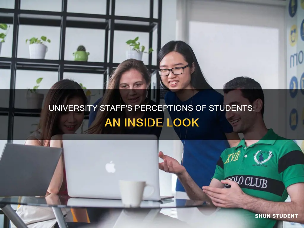 how do university employees feel about students