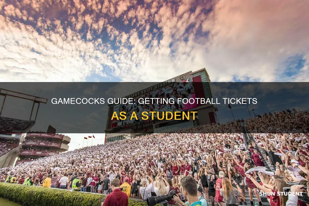 how do university of south carolina students get football tickets