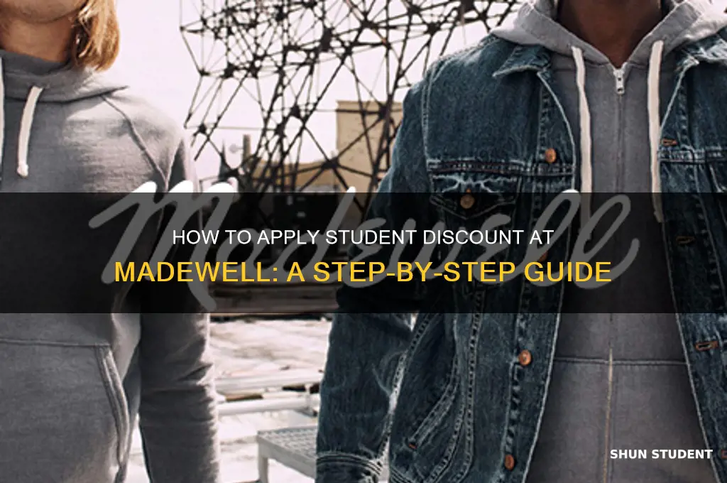 how do you add student discount to madwell