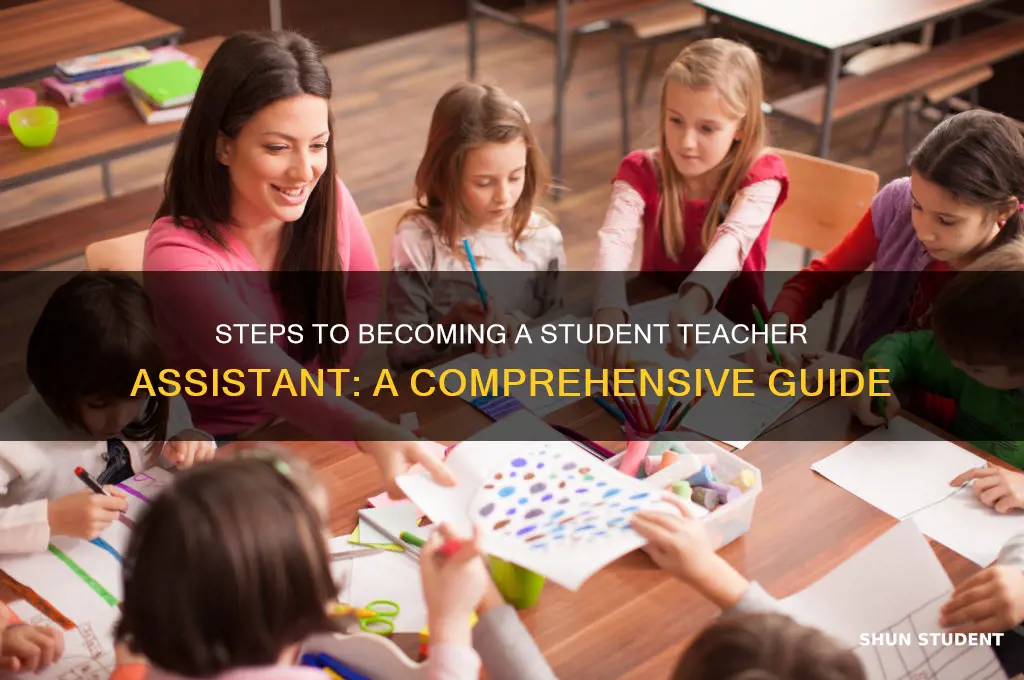how do you become a student teacher assistant