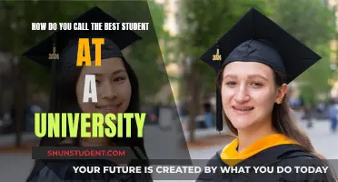 University's Top Student: What's in a Name?