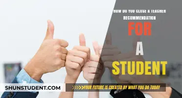 Crafting a Powerful Teacher Recommendation: Closing Tips for Student Success