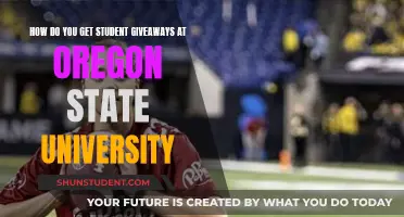 Get Free Student Giveaways at Oregon State University