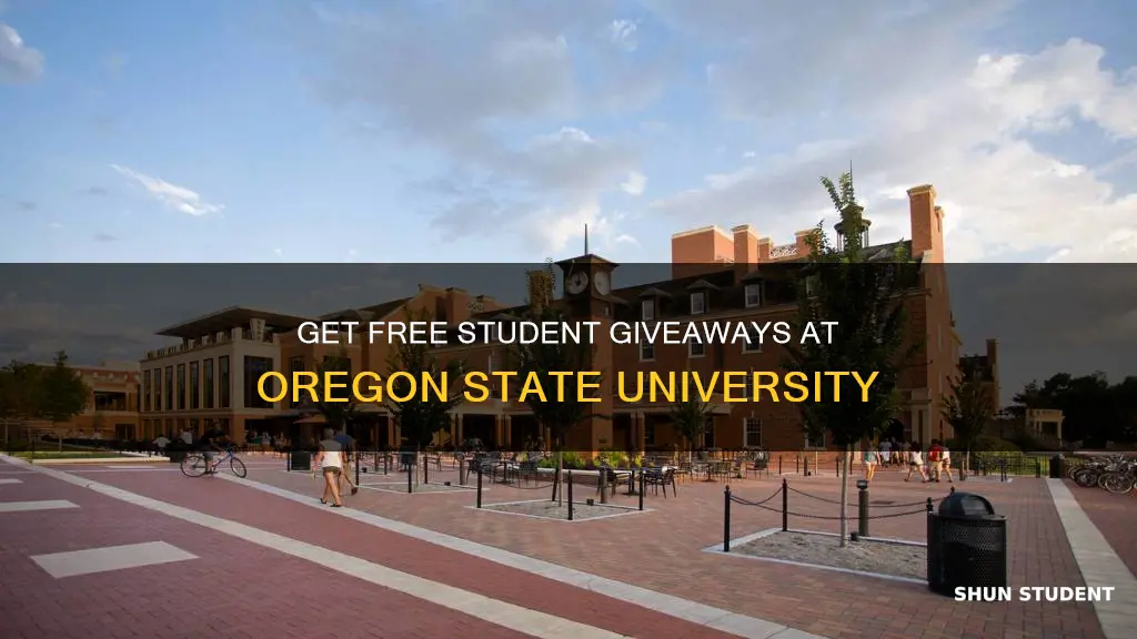 how do you get student giveaways at oregon state university