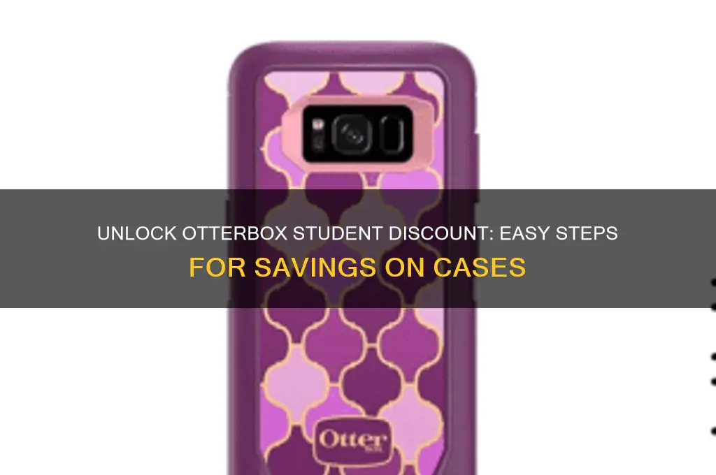 how do you get the student discount on otterbox