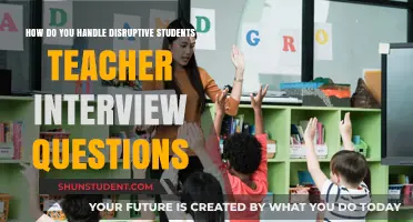 Managing Classroom Chaos: Strategies for Handling Disruptive Students in Interviews