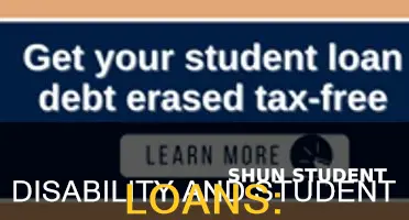 how do you pay back student loans on disability