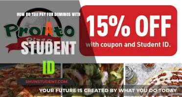 Student Discounts: Paying for Domino's with Student ID
