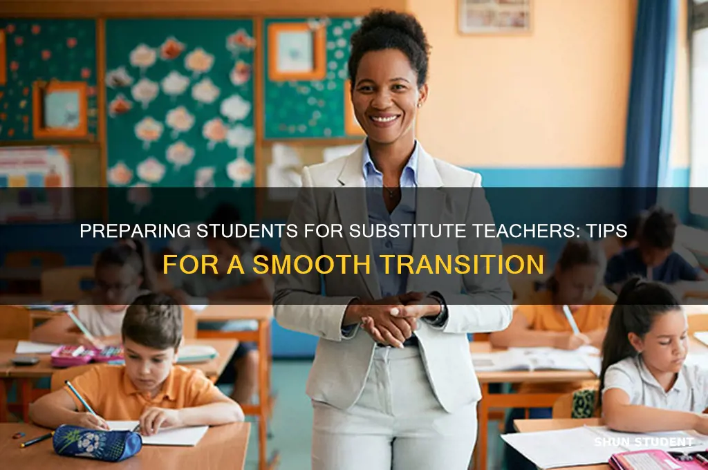 how do you prepare your students for a substitue teacher