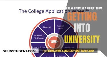 Blocking a Student's University Path: Strategies and Consequences