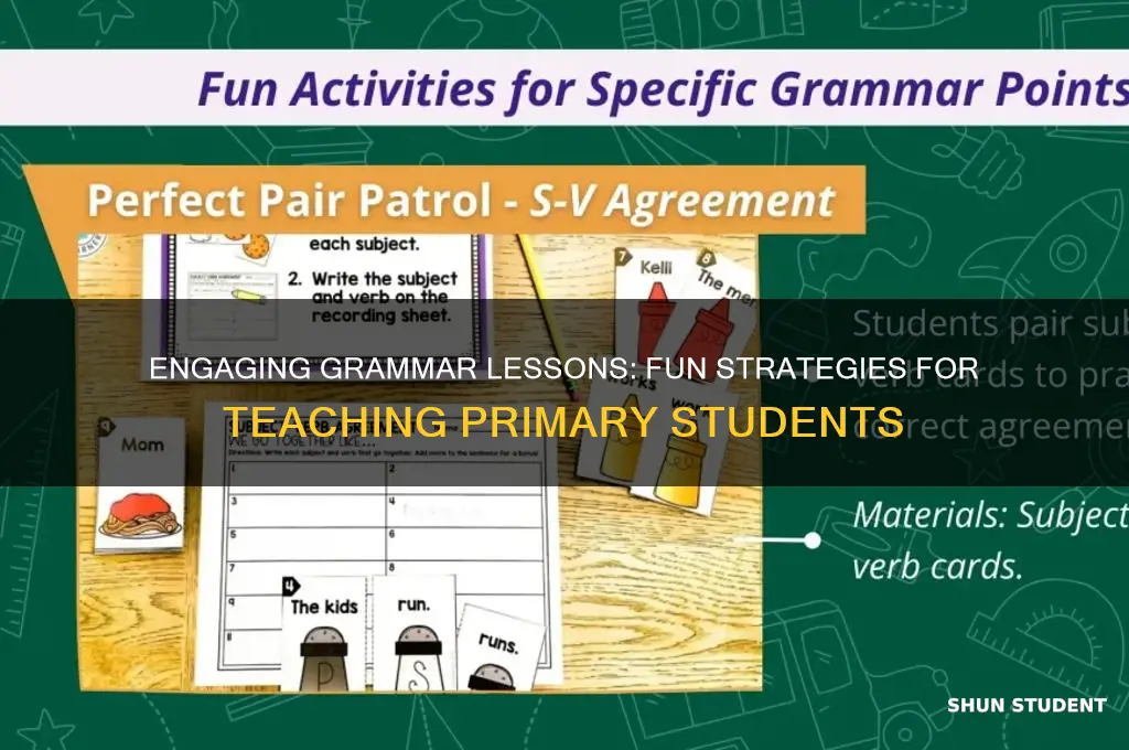 how do you teach grammar to primary students