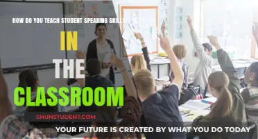 Effective Strategies for Teaching Student Speaking Skills in the Classroom