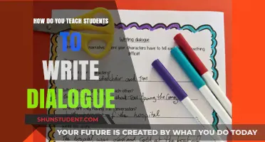 Mastering Dialogue: Effective Strategies for Teaching Students to Write Conversations