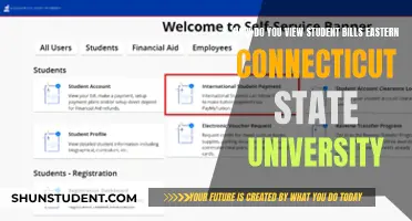 Understanding Student Bills at Eastern Connecticut State University