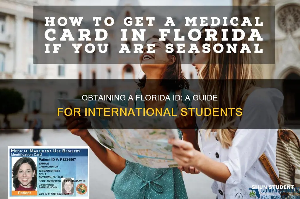 how does a international student obtain a florida id