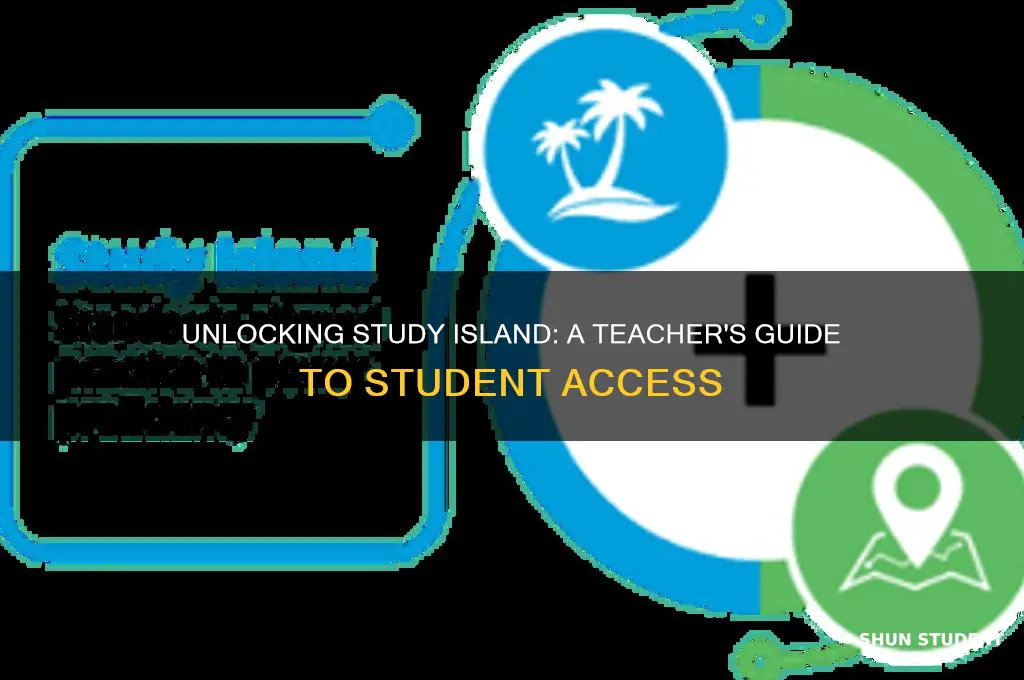 how does a teacher give students access to study island