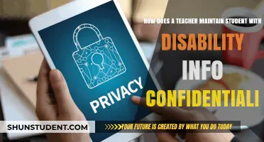 Safeguarding Student Privacy: Confidentiality Practices for Disability Information in Education