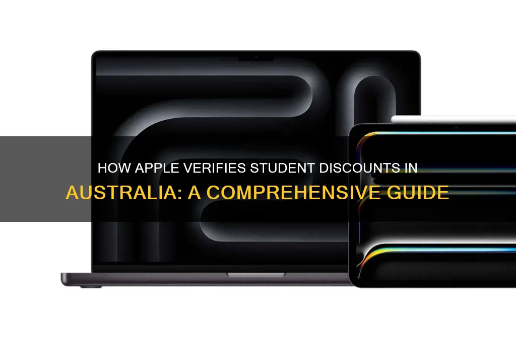 how does apple verify student discount australia