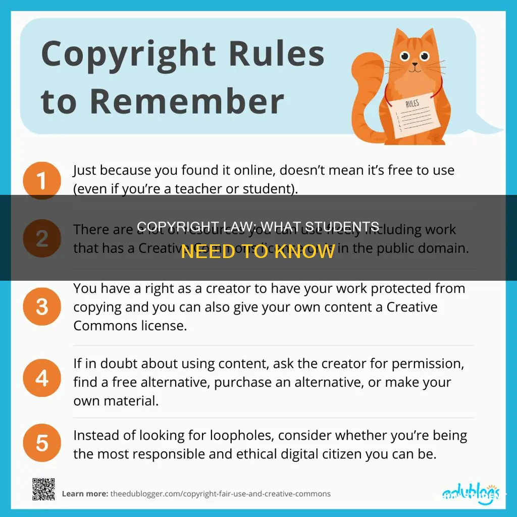 how does copyright affect university students